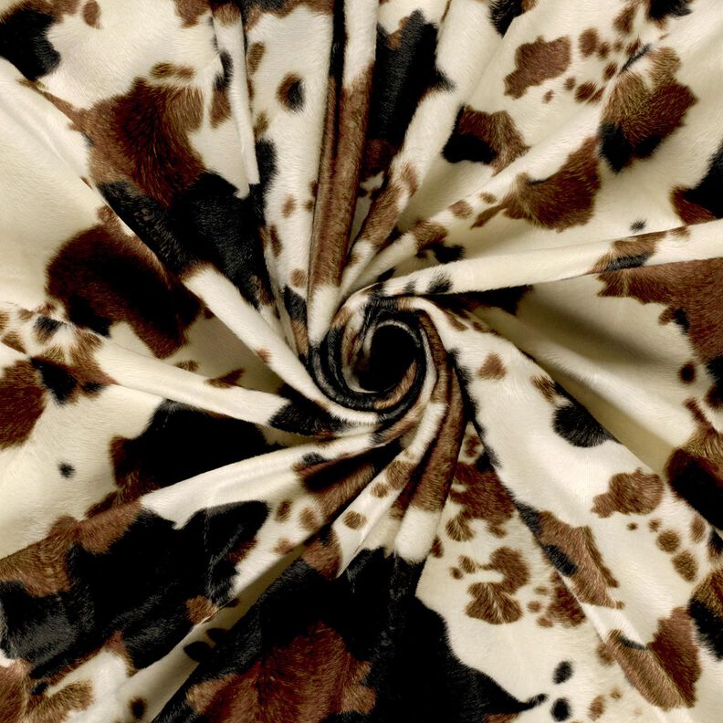 Imitation Fur Cow – brown/white,  image number 3