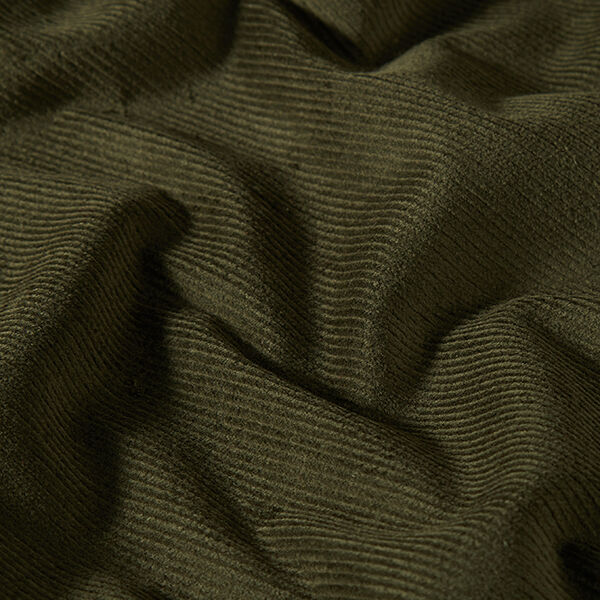 Stretchy Genoa Cord, pre-washed – khaki,  image number 2