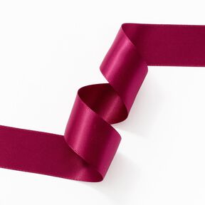 Satin Ribbon [25 mm] – burgundy, 