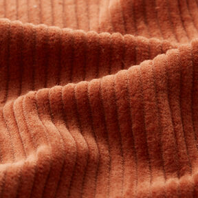 Chunky Corduroy pre-washed Plain – terracotta, 