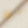 Decor Fabric Half Panama Golden Suns – natural,  thumbnail number 4