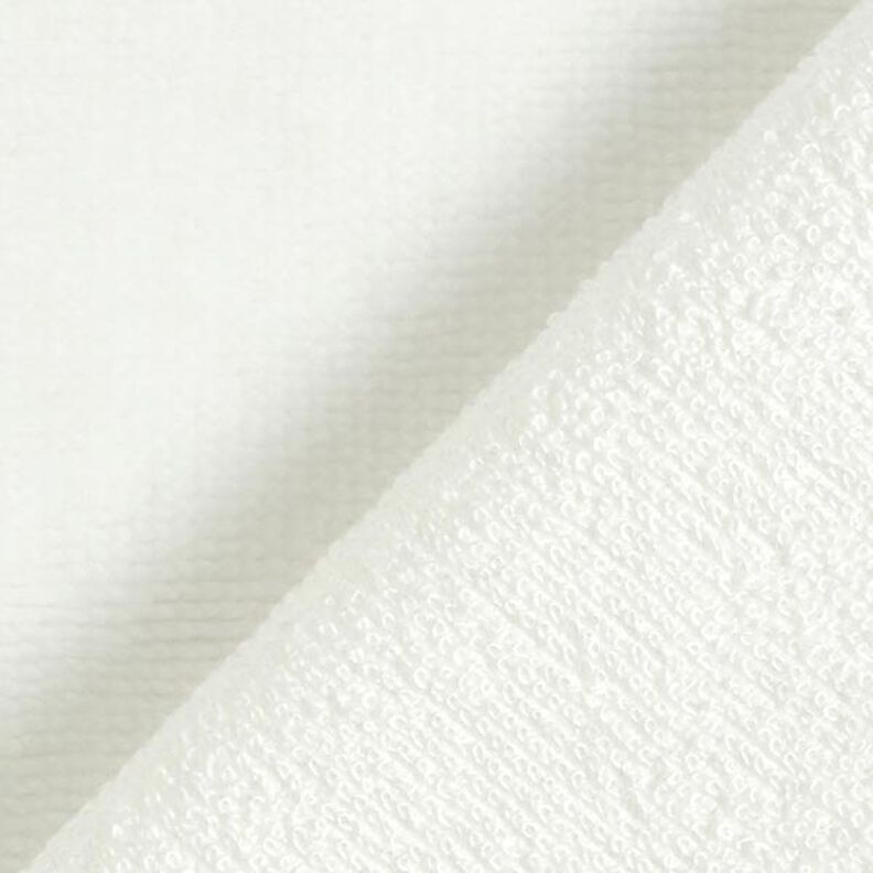 Cosy Towelling Bamboo Plain – offwhite,  image number 3