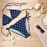 Swimsuit Fabric Polka dots – navy blue/white,  thumbnail number 6