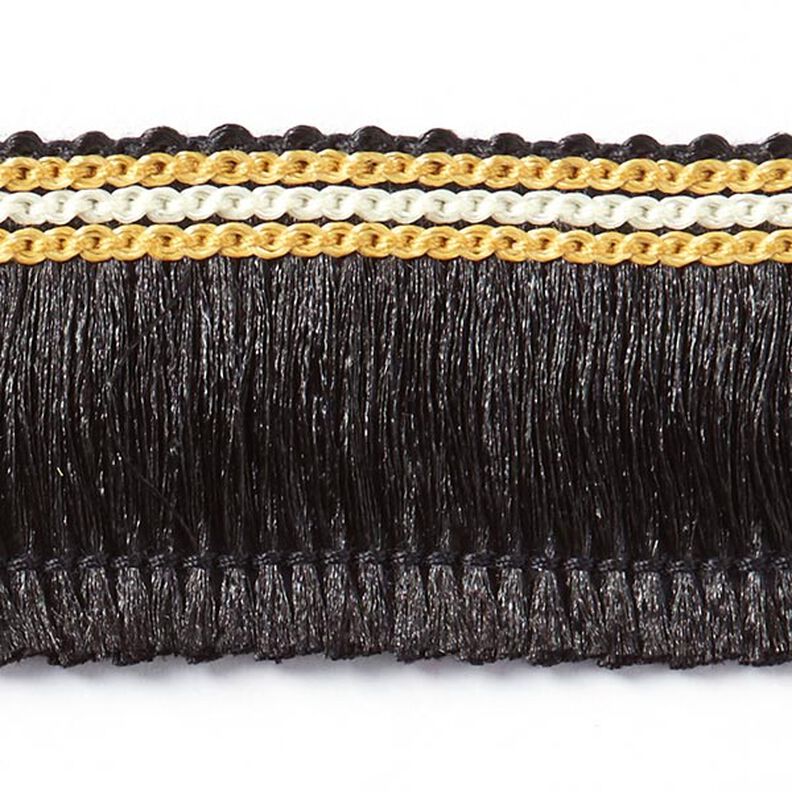 Metallic Fringing [30 mm] - black,  image number 2