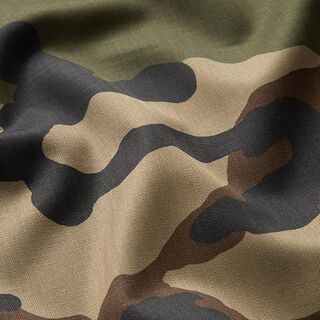 camouflage trouser fabric – khaki, 