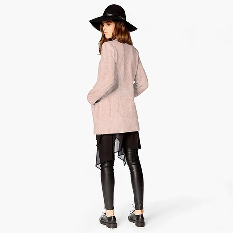 Plain faux fur – rosé,  image number 5