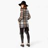 Coat fabric roughened tartan – light blue/beige,  thumbnail number 5