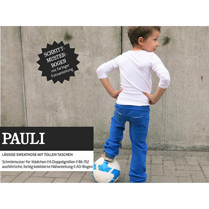PAULI - cool jogging pants with great pockets, Studio Schnittreif | 86 - 152,  image number 1