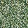 Decor Fabric Half Panama tangled branches – natural/dark green,  thumbnail number 1
