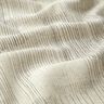 Curtain Fabric Linen Blend Irregular Stripes  – grey/natural,  thumbnail number 2