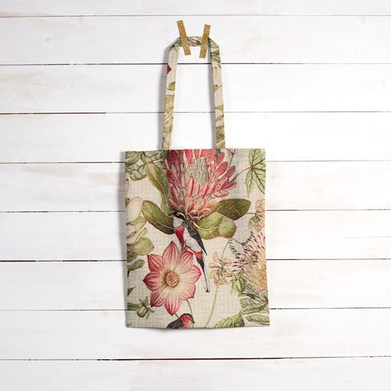 Tapestry Decor Fabric Birds – natural,  image number 8