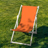 Outdoor Deckchair fabric Plain 44 cm – orange,  thumbnail number 4