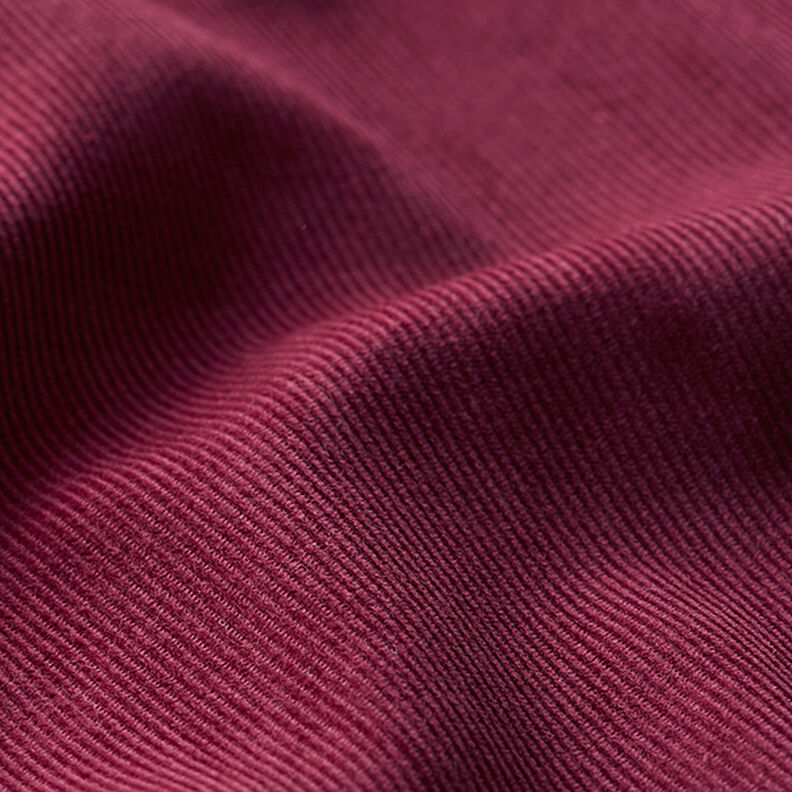 Baby Cord Plain – burgundy,  image number 3