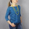 FRAU KARLA - summer top with 3/4-length sleeves, Studio Schnittreif  | XS -  XXL,  thumbnail number 5