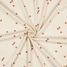Ribbed Jersey Scattered Hearts | Poppy Fabrics – light beige/brown,  thumbnail number 3
