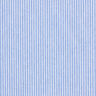 Blouse Fabric Cotton Blend Stripes – light blue/white,  thumbnail number 1