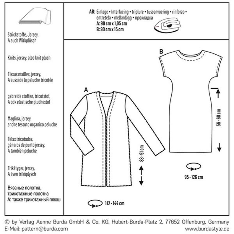 Jacket/Dress, Burda 6608,  image number 4