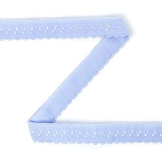 Stretch Lace Edging 12mm) 14 – light blue, 