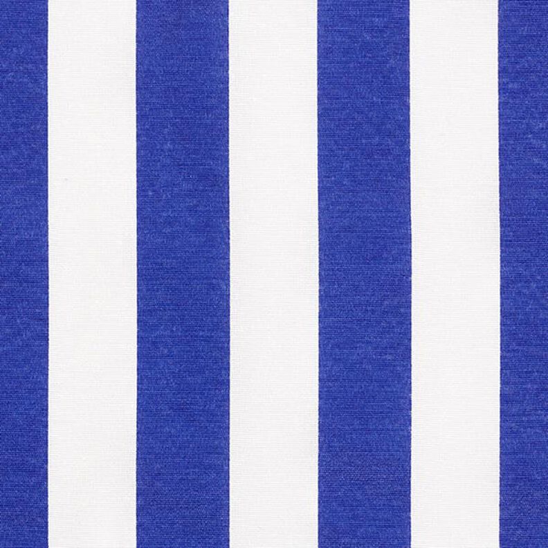 Decor Fabric Canvas Stripes – blue/white,  image number 1