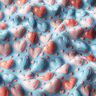 Cotton Poplin shiny hearts Digital Print – light blue,  thumbnail number 2