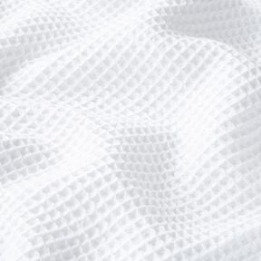 Waffle Piqué – white, 