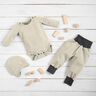 Doubleface Jersey mini dots – natural/ivory,  thumbnail number 4