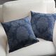 Decor Fabric Jacquard Damasco 280 cm – royal blue,  thumbnail number 5