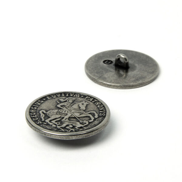 Metal Button Saint George,  image number 2