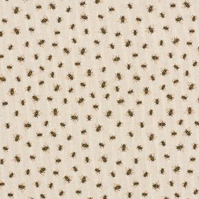 Decor Fabric Half Panama Bee Family – natural, 