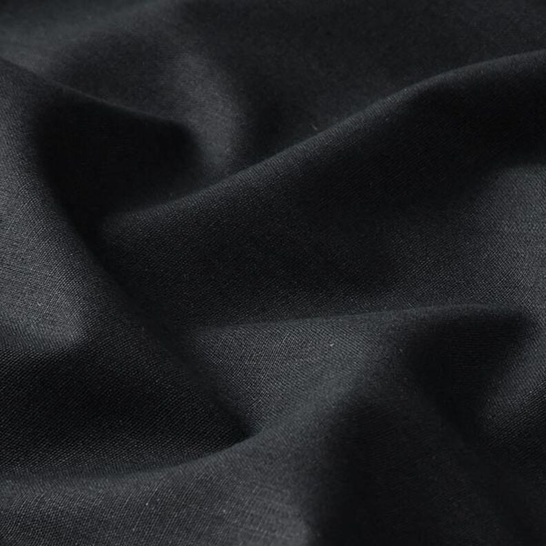 Cotton Poplin Plain – black,  image number 2