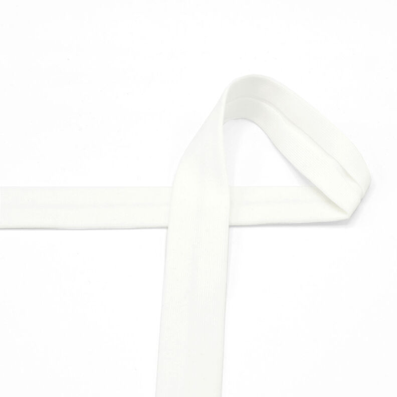 Bias binding Cotton Jersey [20 mm] – offwhite,  image number 2