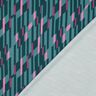Ponte Roma Jersey abstract diamonds – petrol/pink,  thumbnail number 4