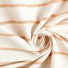 Lurex Stripes Linen Look Fabric – apricot,  thumbnail number 3