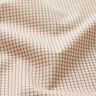 Shirt fabric fine check – beige/navy blue,  thumbnail number 2