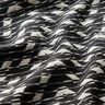 jacquard knit geometric pattern – black/white,  thumbnail number 2