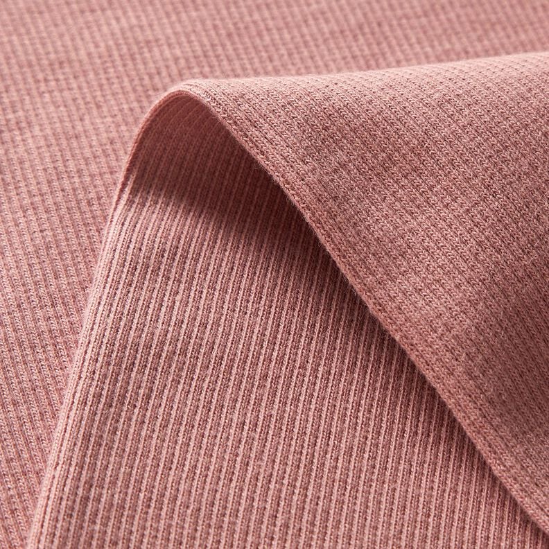 2x2 Ribbing Plain – light dusky pink,  image number 5
