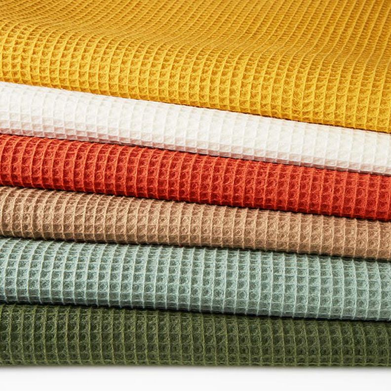 Waffle Piqué – offwhite, image number 6