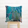 Botanical Half Panama Decor Fabric – navy blue,  thumbnail number 3