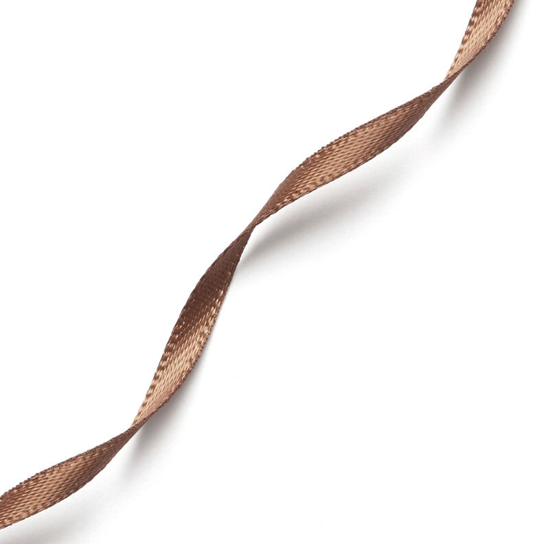 Satin Ribbon [3 mm] – medium brown,  image number 3