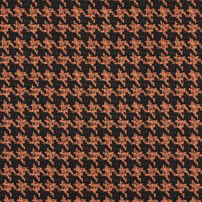 Viscose Jersey – peach orange/black, 