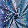 GOTS Cotton Batiste pattern blend colour gradient | TCC x LOOKS by Wolfgang Joop – blue/dark brown,  thumbnail number 4