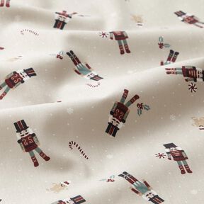 Cotton Poplin small nutcrackers – light taupe, 