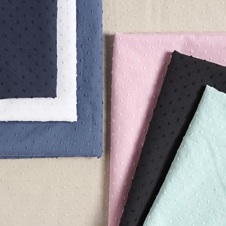 Cotton Batiste Dobby – midnight blue, image number 4