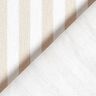 Decor Fabric Half Panama Vertical stripes – light beige/white,  thumbnail number 4