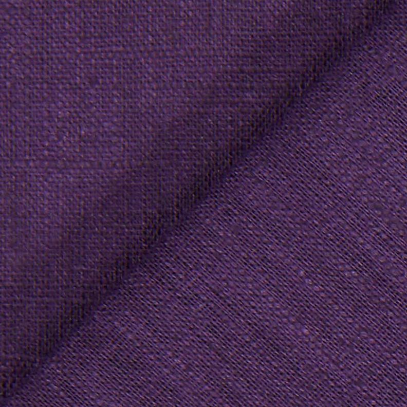 Linen fabric Ramie mix medium – aubergine,  image number 4