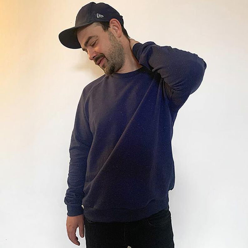 Comfy Sweatshirt Colourful Sprinkles – navy blue, image number 7