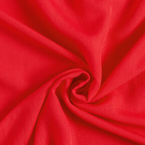Plain-coloured plain weave viscose blend &ndash; red, 