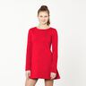 Light Cotton Sweatshirt Fabric Plain – red,  thumbnail number 6