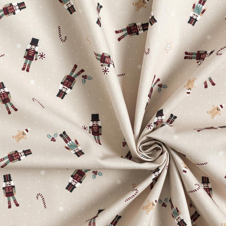 Cotton Poplin small nutcrackers – light taupe, image number 3
