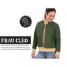 FRAU CLEO Cropped Jacket with Stand Collar and Large Patch Pocket | Studio Schnittreif | XS-XXL,  thumbnail number 1
